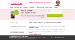 Desktop Screenshot of deschrijfster.nl