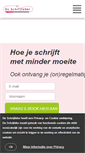 Mobile Screenshot of deschrijfster.nl